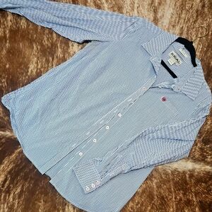 Ariat Pinstriped Button Down